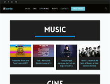 Tablet Screenshot of alborde.com